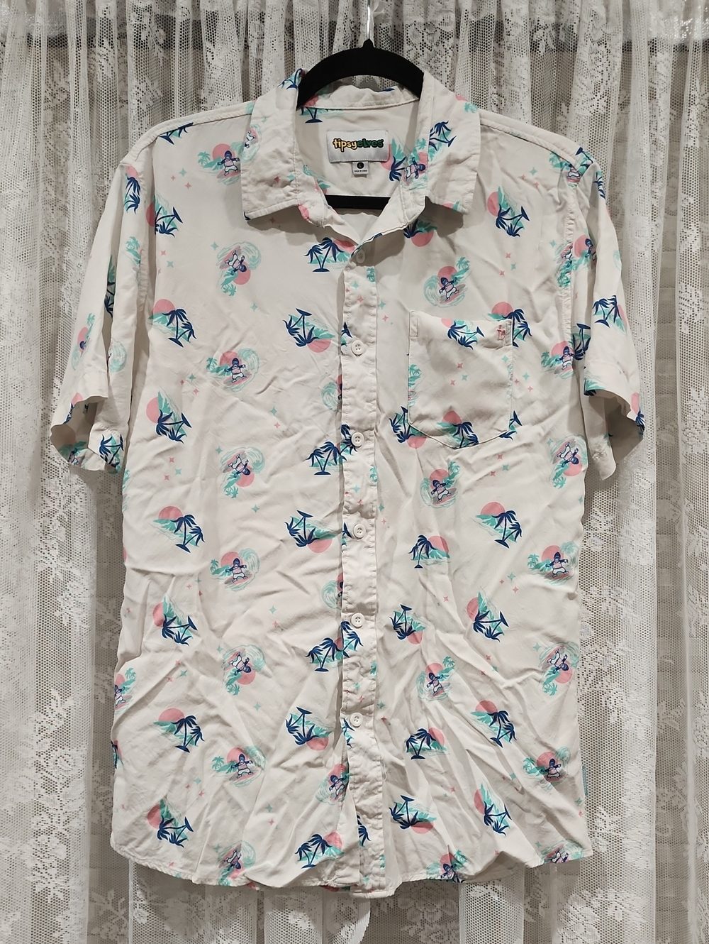 TIPSY ELVES BUTTON DOWN SHIRT